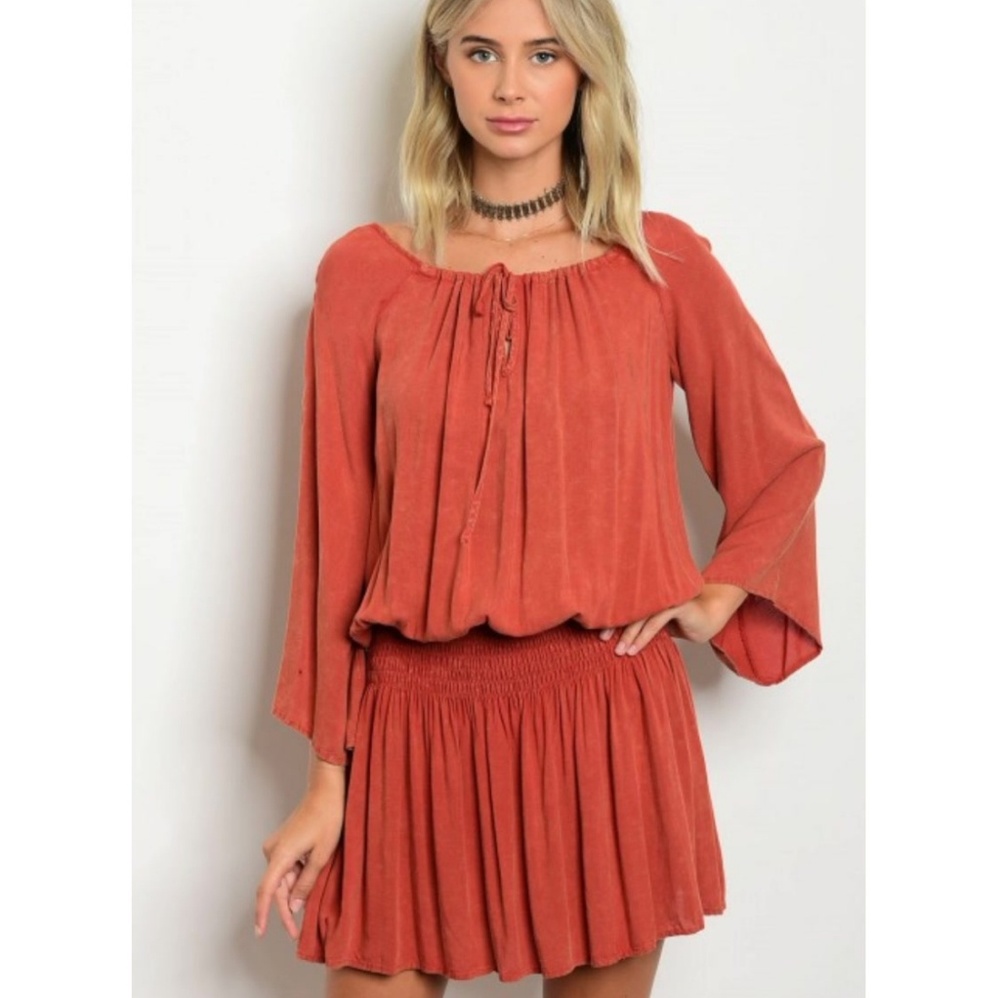 Rusty Stone Wash Dress